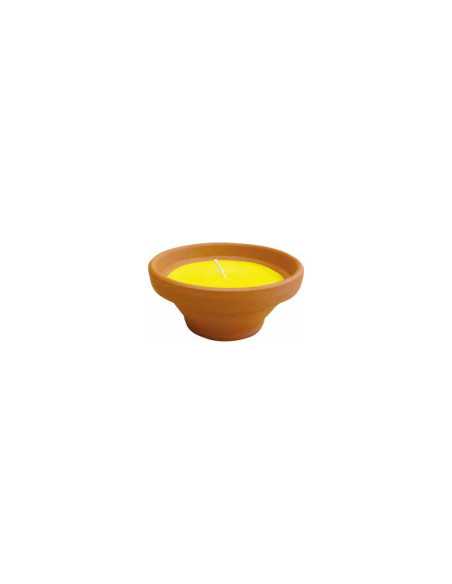 Vela Vasija Terracota Natur. 55X120 Citronela 25H ROURA AF.